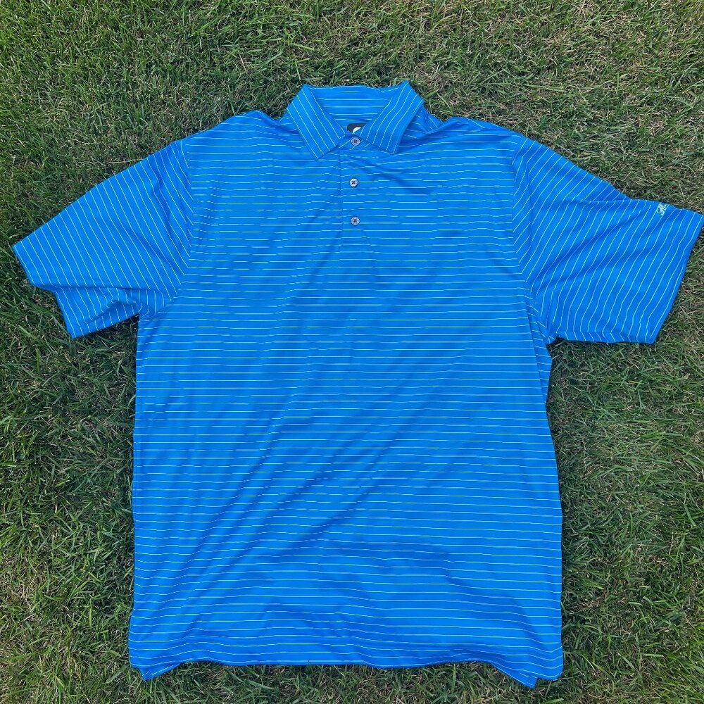 FootJoy Golf Shirt, XL Blue